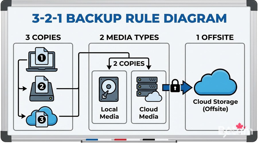Complete backup schema