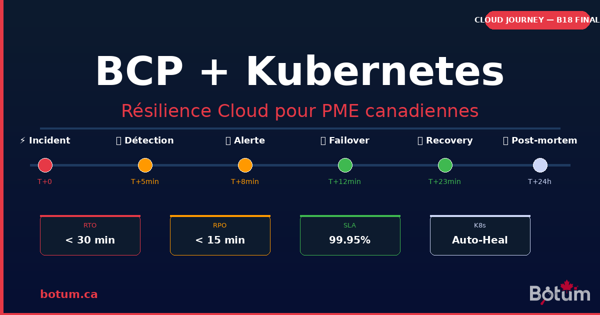Business Continuity and Kubernetes: Cloud Resilience for Canadian SMEs