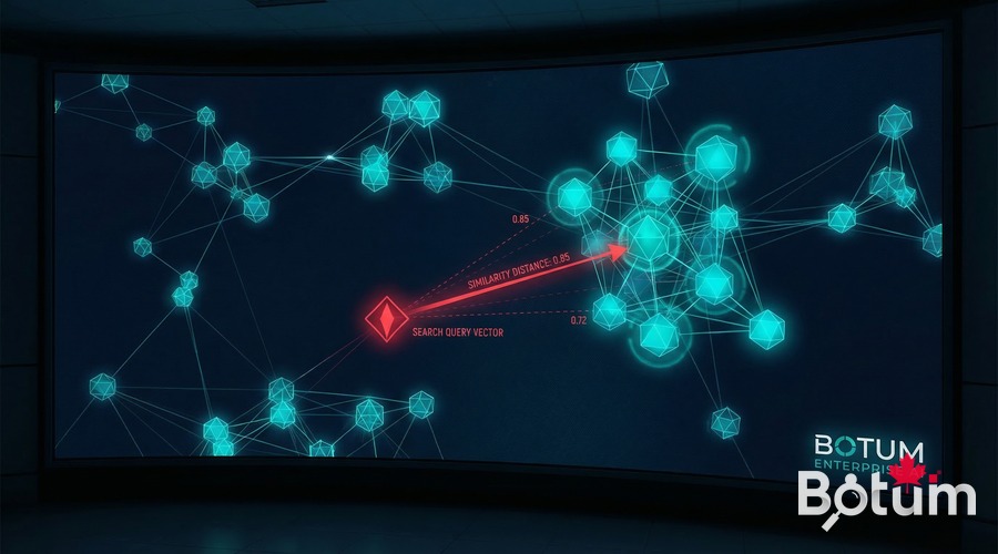 Semantic search and vector similarity