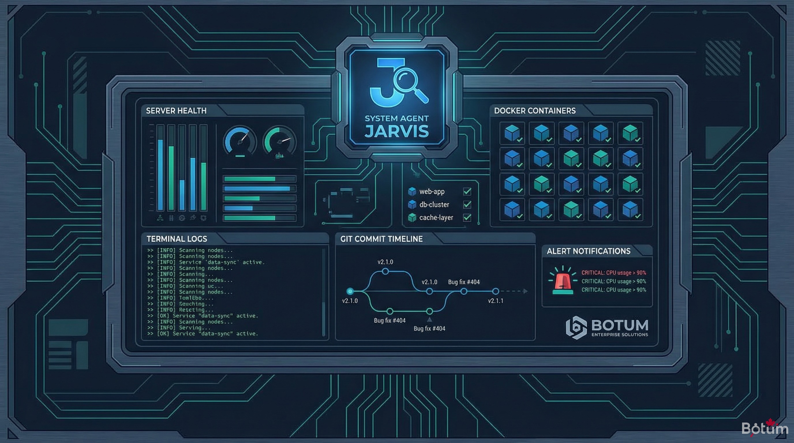 JARVIS agent — system monitoring, health logs, OpenClaw infrastructure