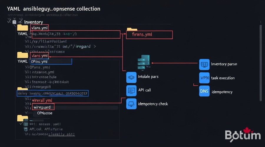 Ansible collection structure for OPNsense