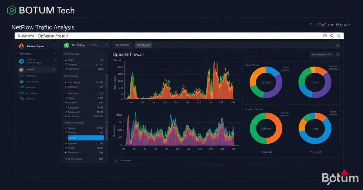 NetFlow + ntopng — Analyse de trafic réseau OPNsense