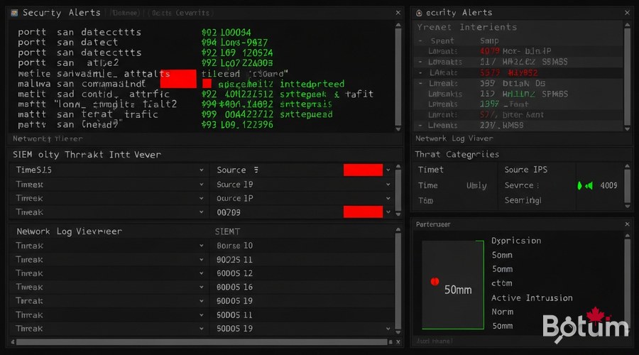 Suricata alerts dashboard — real-time detection