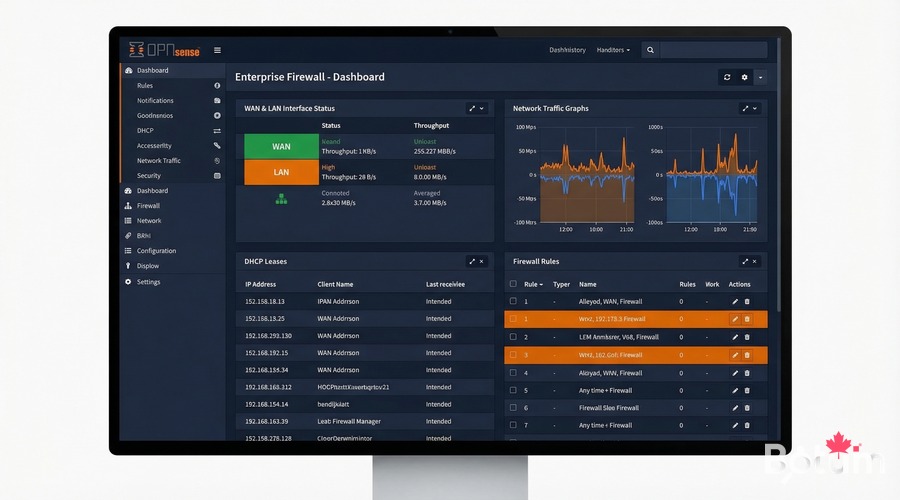 Interface web OPNsense