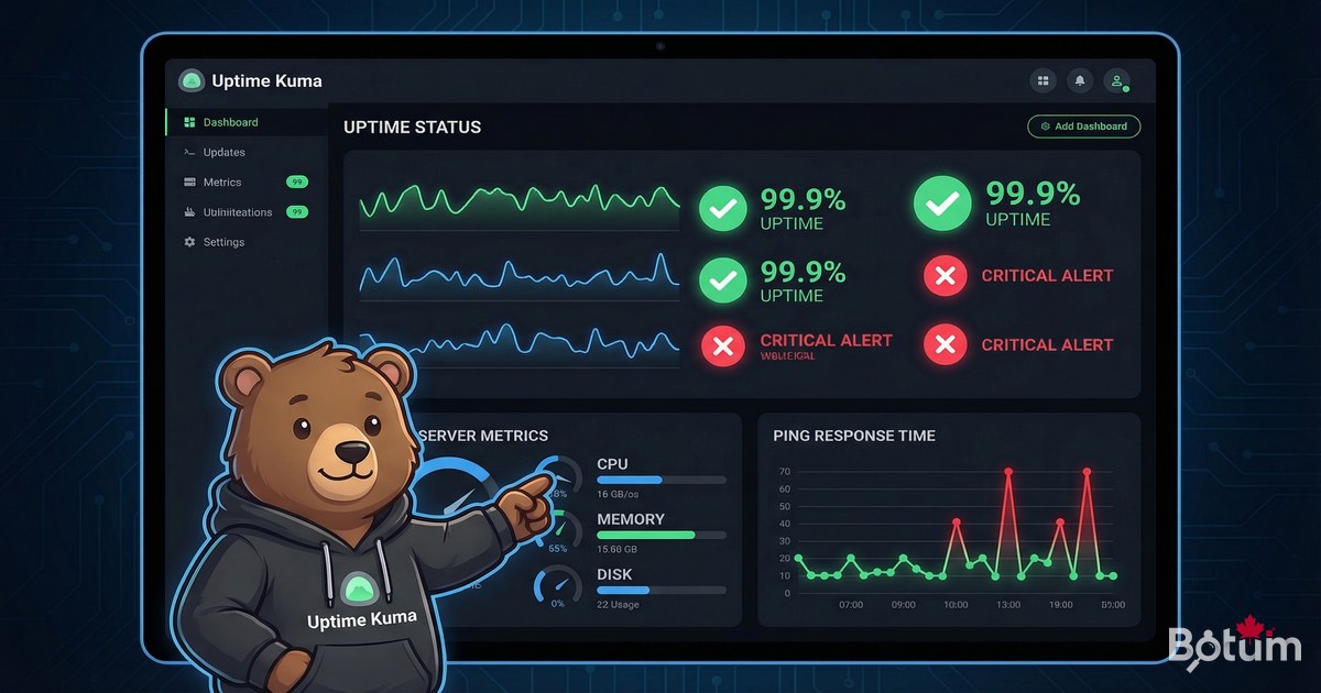 Uptime Kuma : Monitorer votre infra self-hosted gratuitement