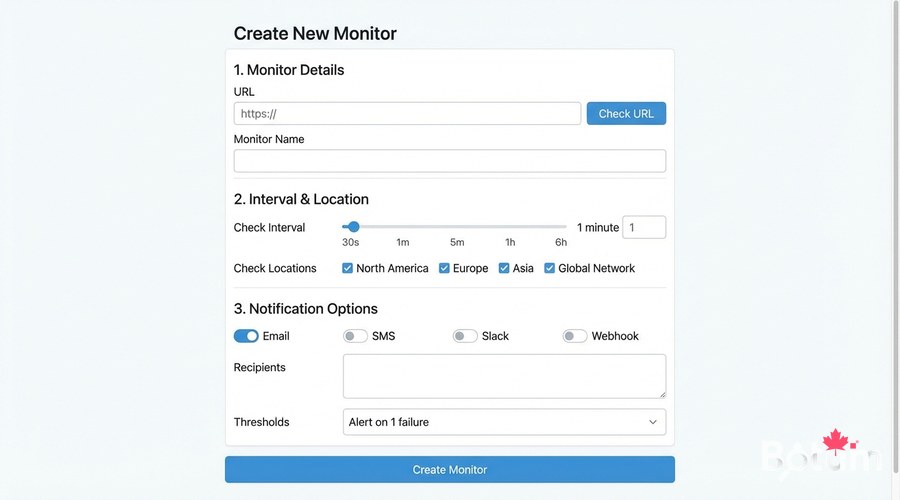 Création d'un monitor dans Uptime Kuma