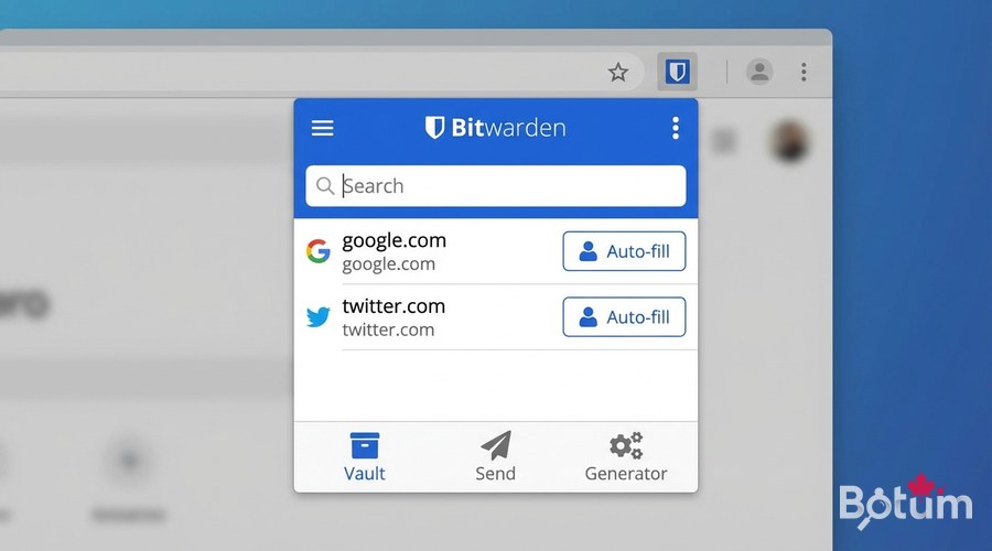 Bitwarden browser extension